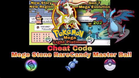 pokemon mega evolution gba cheat codes mega stone